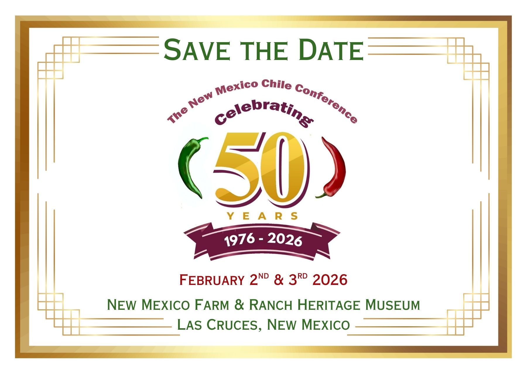 Chile Conference Flyer